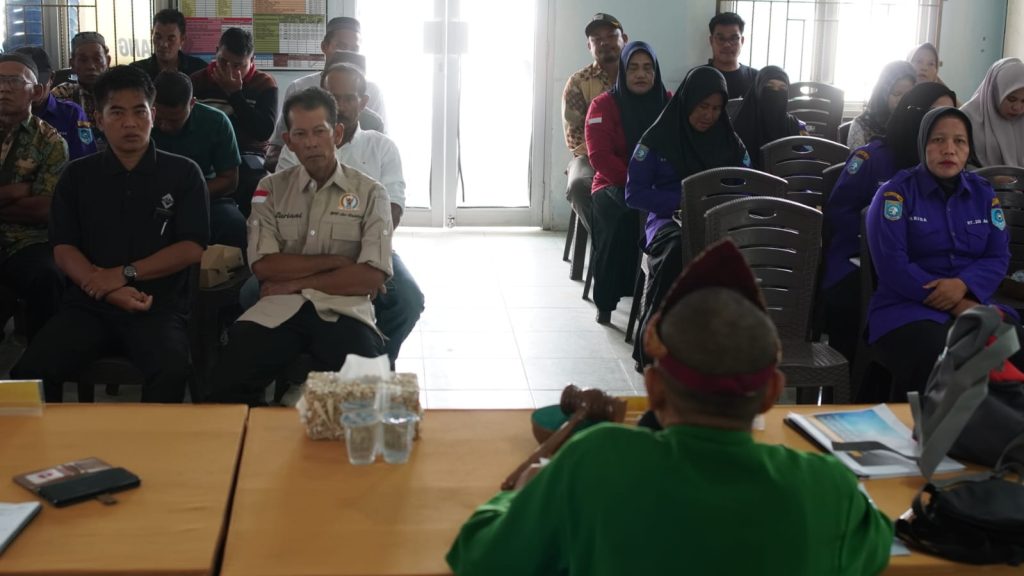 MUSYAWARAH DESA AIR GANTANG TETAPKAN BANTUAN UNTUK NELAYAN SEBESAR Rp 300/KG