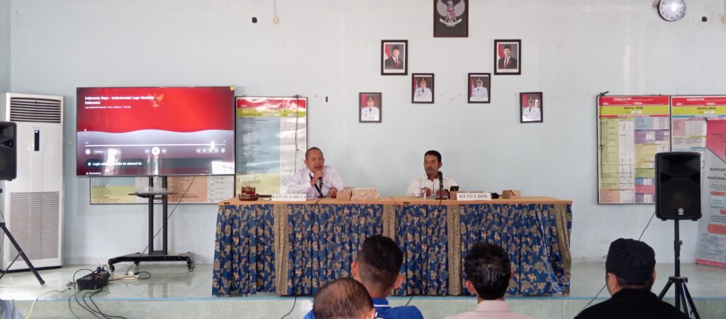 Rembuk Stunting Desa Air Gantang Perkuat Sinergi Cegah Stunting Sejak Dini